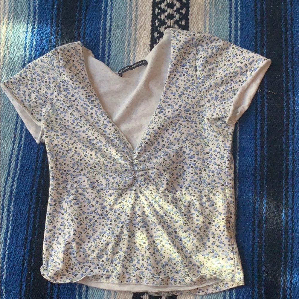 Floral Brandy Melville Tee